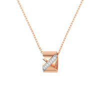 [Amore Jewelry]LIENS EVIDENCE DIAMOND NECKLACE