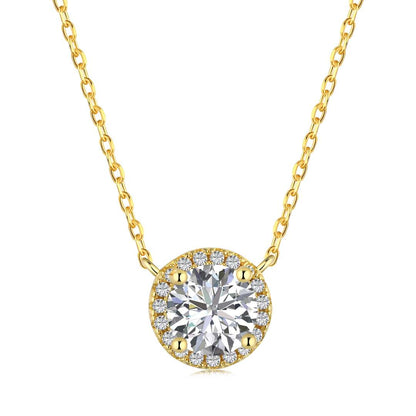 [Amore Jewelry]Luxurious Round Cut Necklace