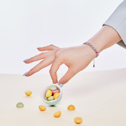 [Amore Jewelry]Dazzling Unique Multi Shape Daily Bracelet