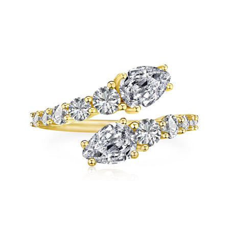 [Amore Jewelry]Delicate Lively Snake Shape Daily Ring