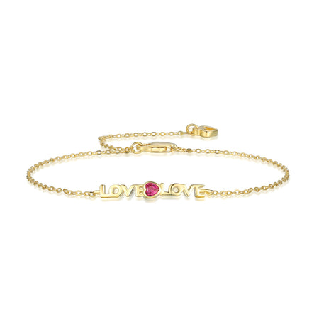 [Amore Jewelry]Romantic Heart Shape Lover Bracelet