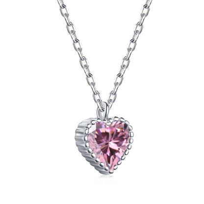 [Amore Jewelry]Ornate Heart Shape Necklace