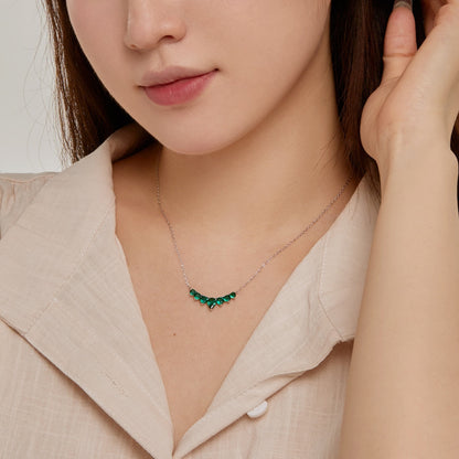 [Amore Jewelry]Dainty Colorful Heart Necklace