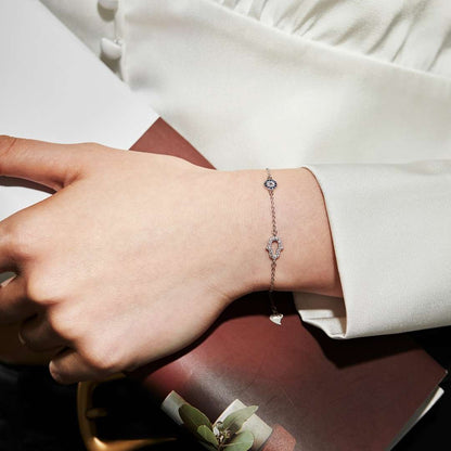 [Amore Jewelry]Gost Shape & Round Shape Necklace