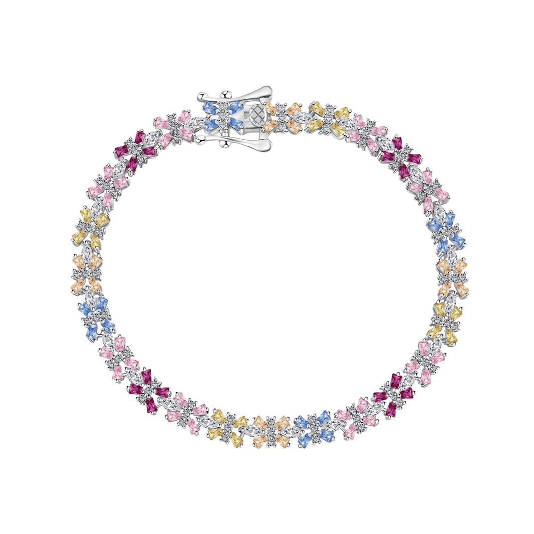 [Amore Jewelry]Unique Colorful Butterfly Shape Party Bracelet