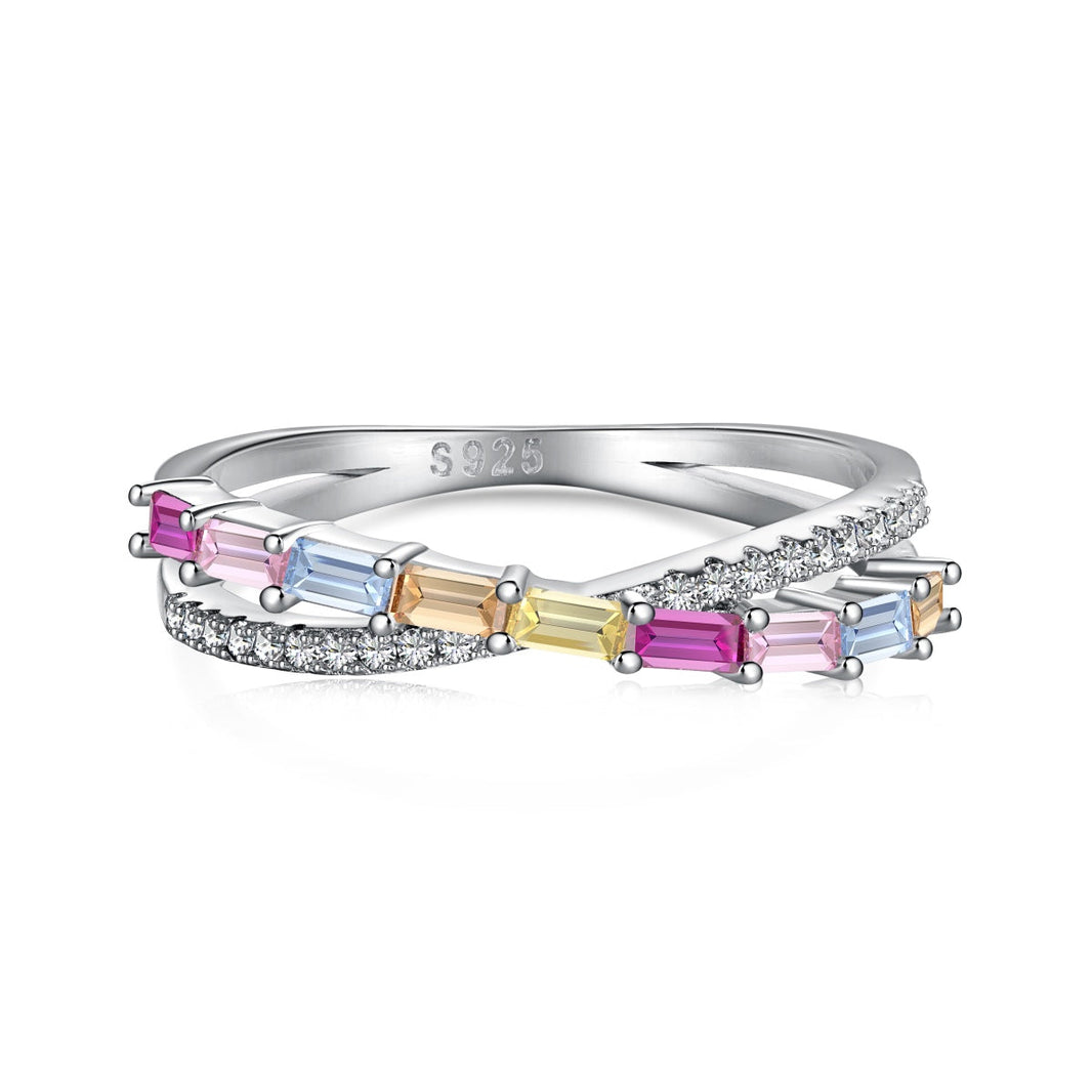 [Amore Jewelry]Energetic Elegant Radiant Cut Party Ring
