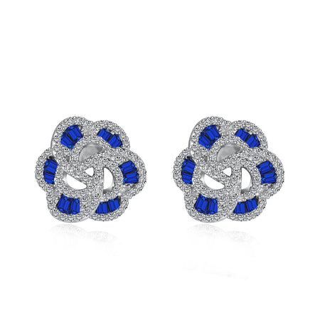[Amore Jewelry]Exquisite Flower Shape Daily Earrings