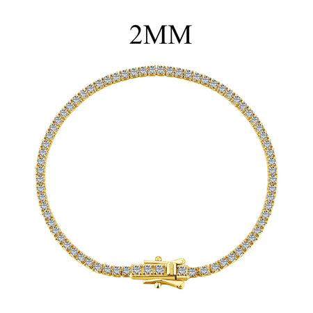 [Amore Jewelry]Radiant Colorful Round Cut Party Bracelet