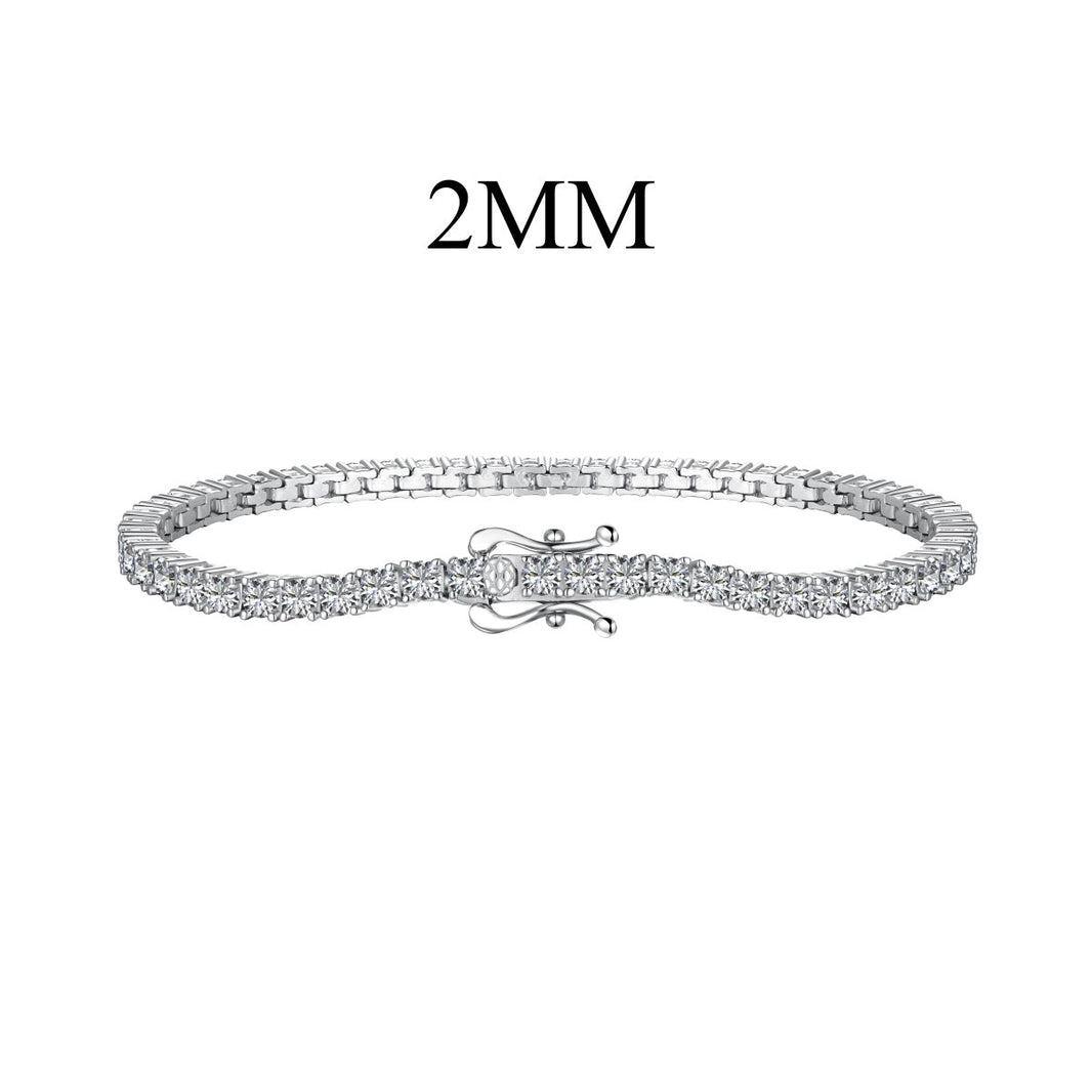 [Amore Jewelry]Dazzling Exquisite Round Cut Daily Bracelet