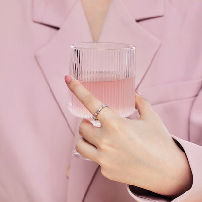 [Amore Jewelry]Exquisite Colorful Round Cut Party Ring