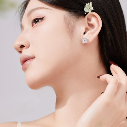 [Amore Jewelry]Four Leaf Clover Fashion Earrings