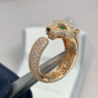 [Amore Jewelry]PANTHERE PINK GOLD DIAMOND RING