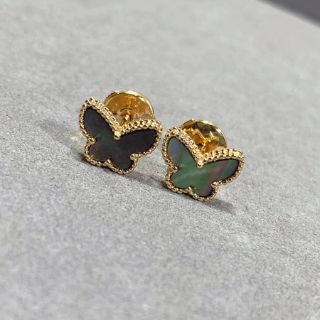[Amore Jewelry]BUTTERFLY DARK MOP  EARRINGS