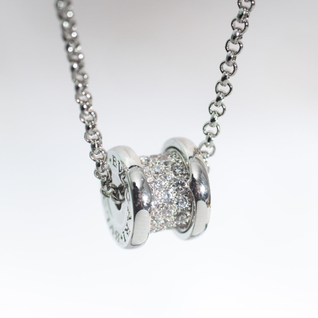 [Opulent Aurora]ZERO 1 SILVER DIAMOND NECKLACE