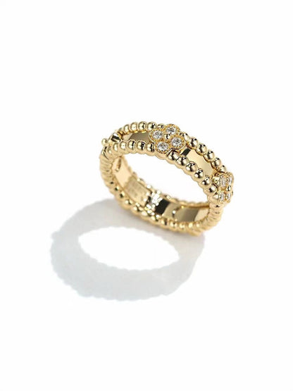 [Opulent Aurora]PERLEE GOLD DIAMOND RING