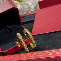 [Amore Jewelry]CLASH LARGE HOOP EARRINGS