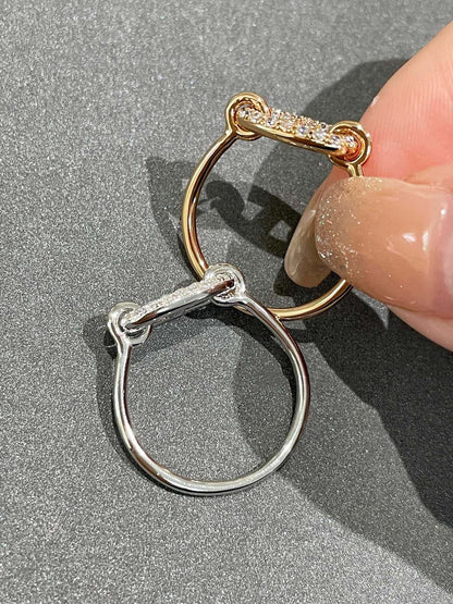 [Opulent Aurora]RONDE SMALL DIAMOND RING