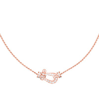 [Amore Jewelry]FORCE 10 PINK GOLD DIAMOND NECKLACE
