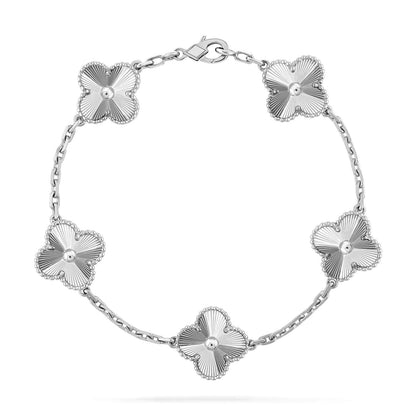 [Amore Jewelry] CLOVER 5 MOTIF LASER BRACELET COLLECTION