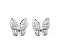 [Amore Jewelry]BUTTERFLY ALL DIAMOND EARRINGS