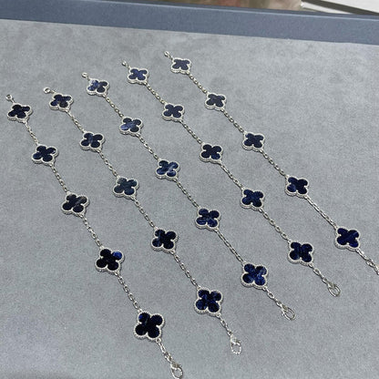 [Amore Jewelry]CLOVER 5 MOTIF PIETERSITE BRACELET COLLECTION