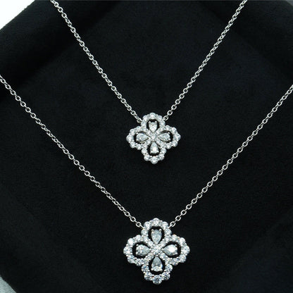 [Opulent Aurora]LOOP NECKLACE FULL MOTIF DIAMOND COMBINATION