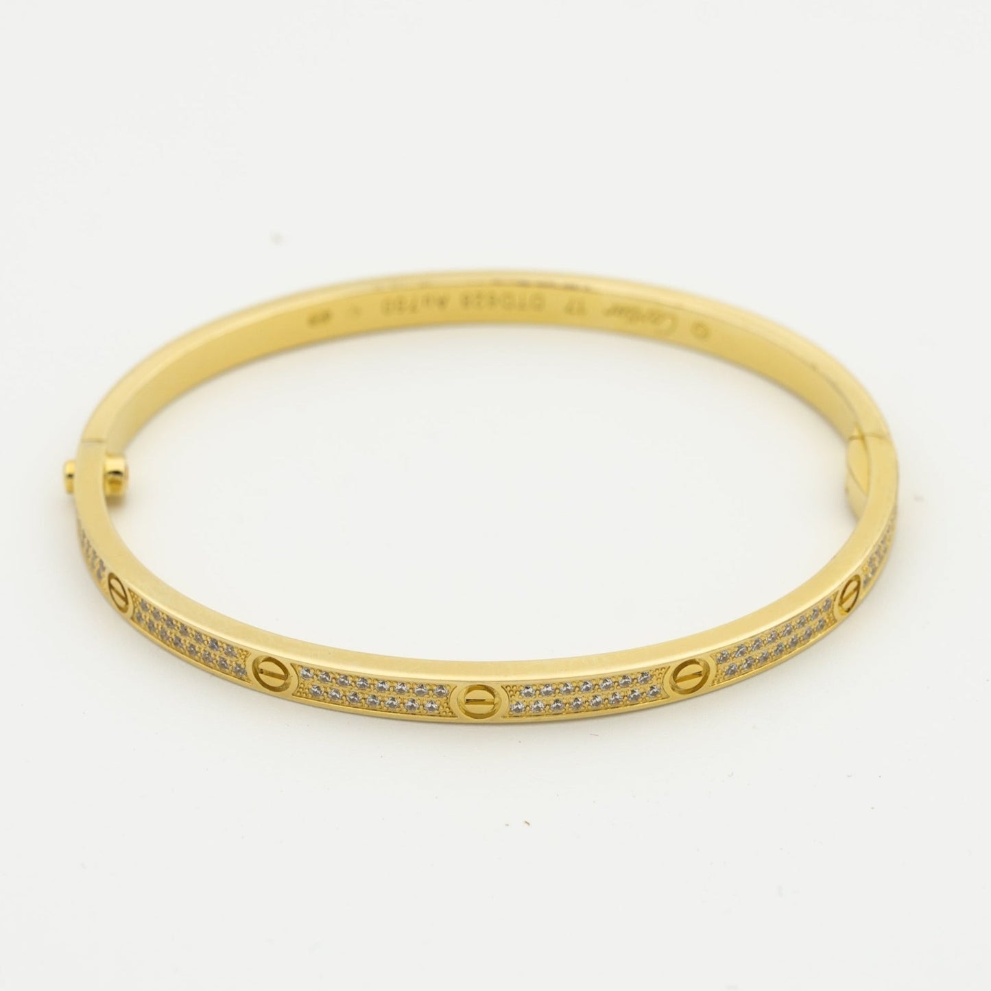 [Opulent Aurora]LOVE BRACELET 3.65MM DIAMOND-PAVED