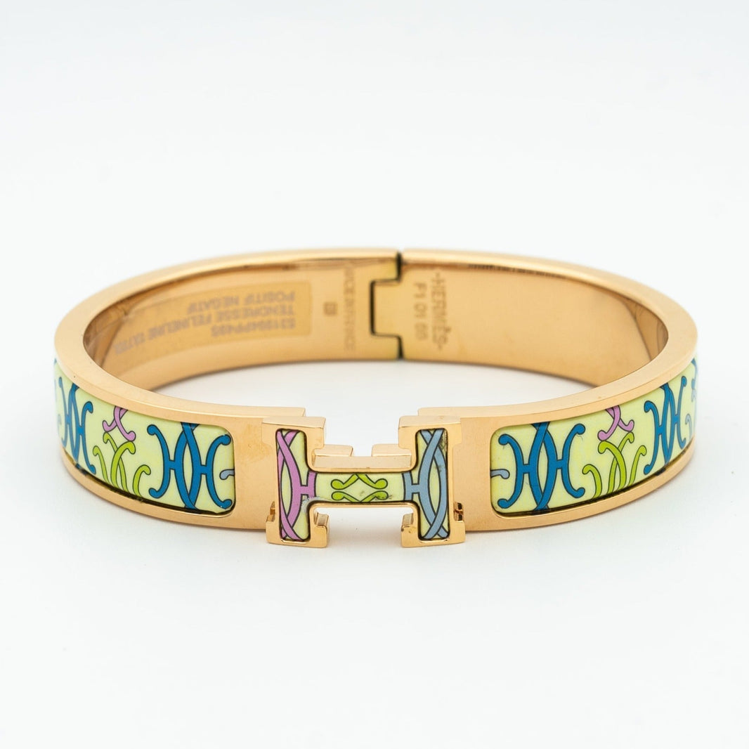 [Amore Jewelry]H BRACELET BEIGE MULTICOLOR
