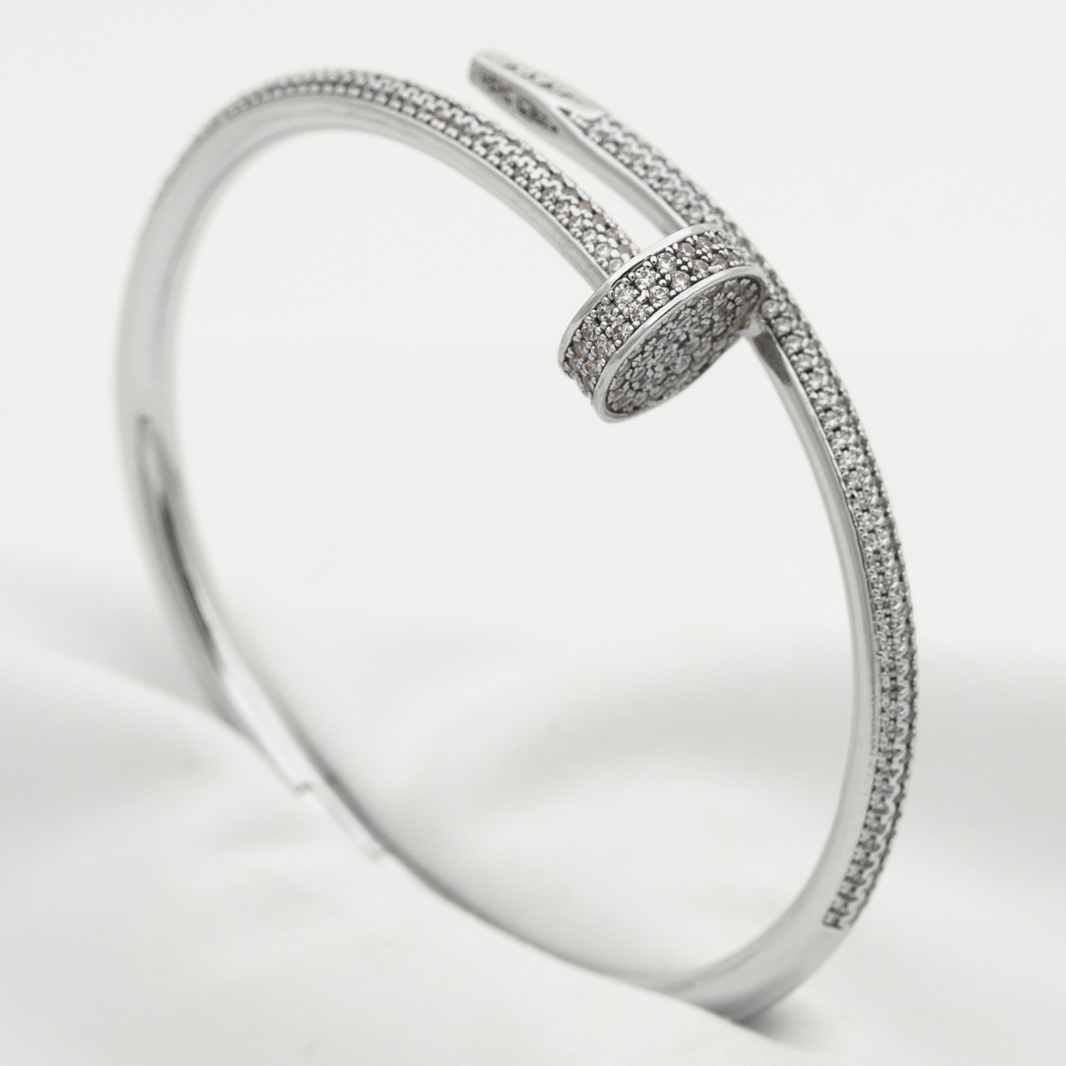 [Amore Jewelry]JUSTE BRACELET 3.5MM ALL DIAMONDS