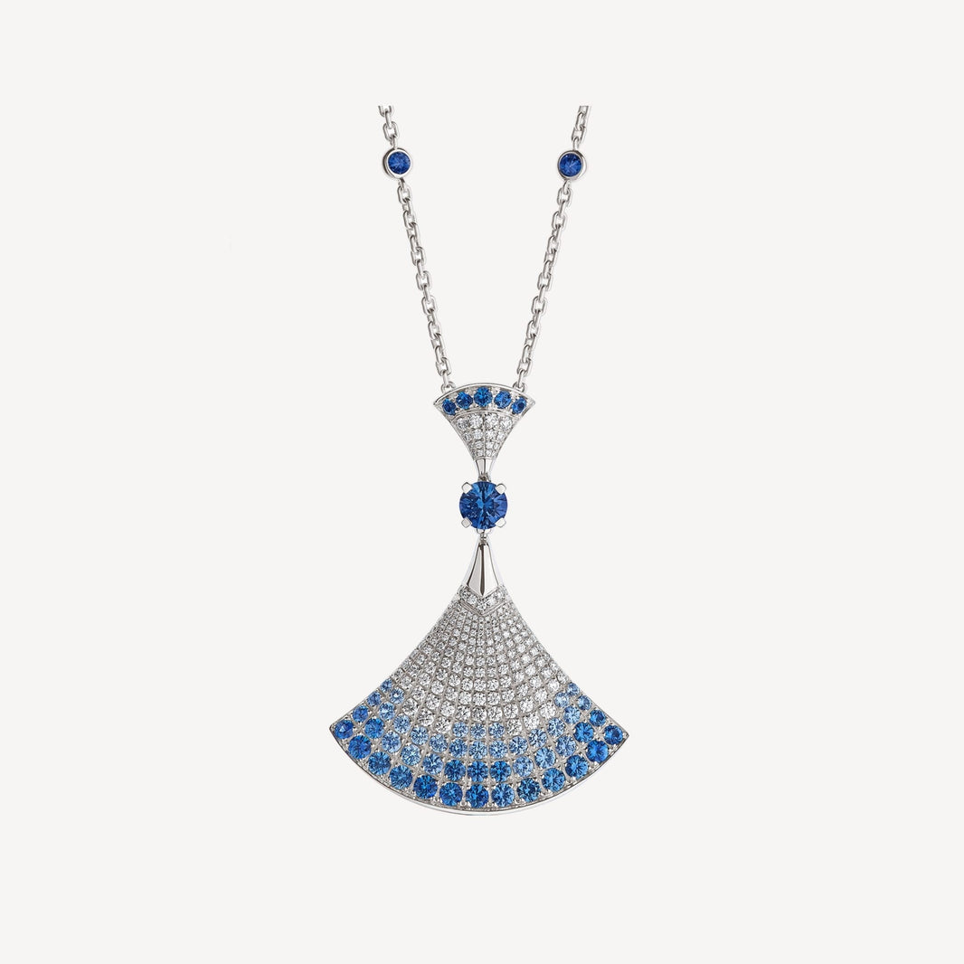 [Amore Jewelry]DREAM NECKLACE AGATE SILVER DIAMOND