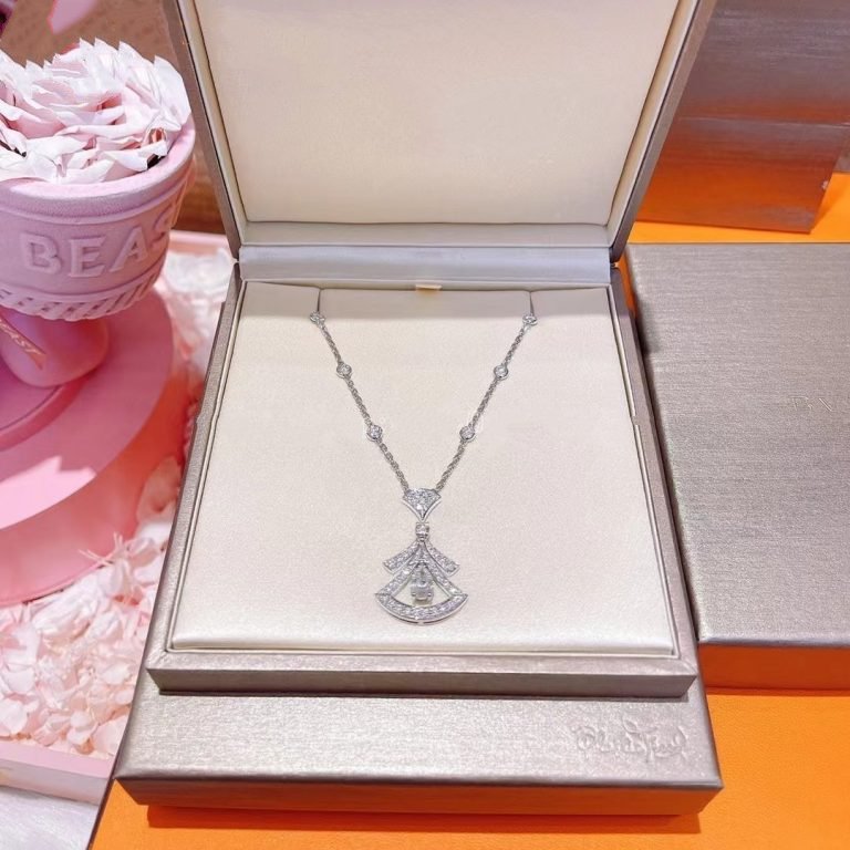[Amore Jewelry]DREAM NECKLACE WHITE DIAMOND SILVER