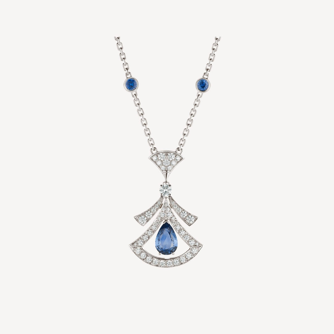 [Amore Jewelry]DREAM NECKLACE AGATE DIAMOND SILVER