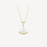 [Amore Jewelry]DREAM NECKLACE MOP GOLD DIAMOND