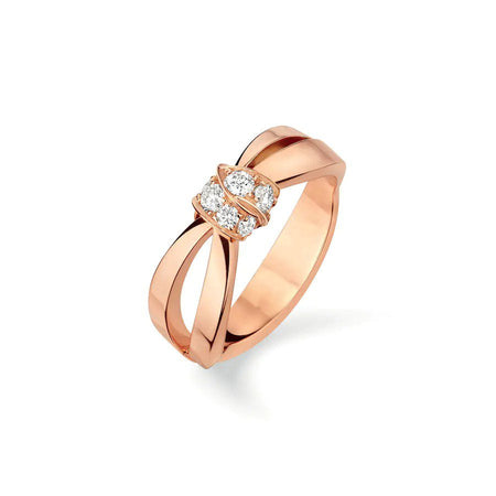 [Amore Jewelry]LIENS RING PINK GOLD DIAMOND