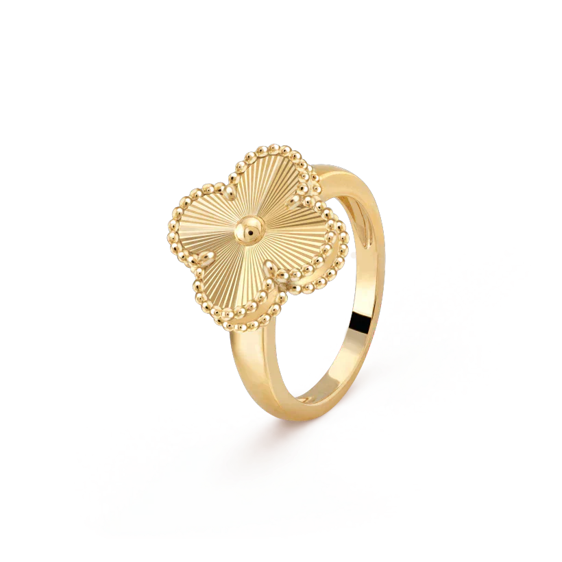 [Opulent Aurora]CLOVER GOLD RING
