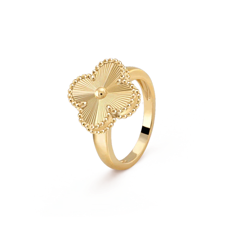 [Amore Jewelry]CLOVER GOLD RING